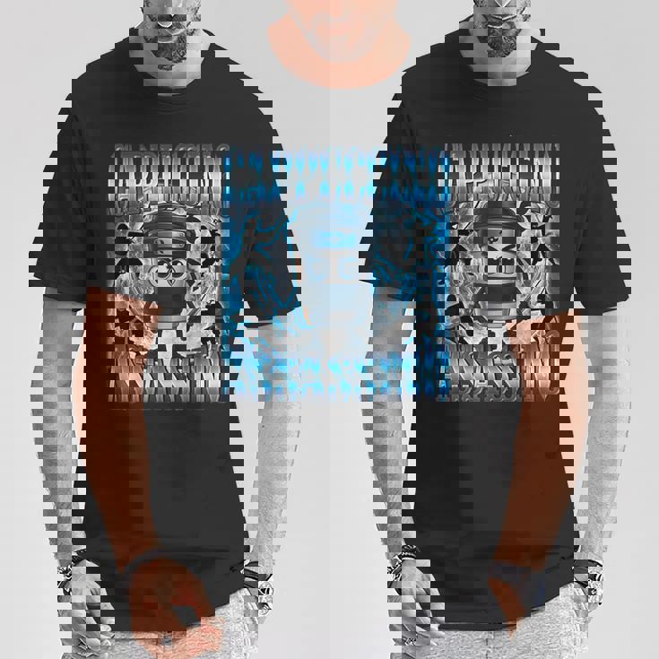 カプチーノ アサシーノ ファニー ミーム コーヒー イタリアン ブレイン Tシャツ 面白い贈り物