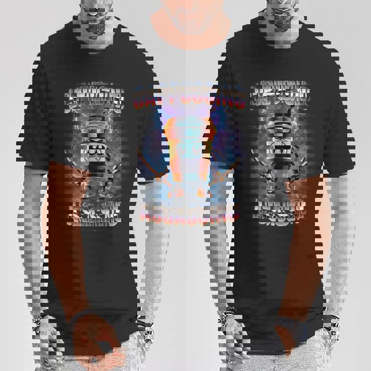 カプチーノ アサシーノ ブレイン ロート イタリアン ミーム Tシャツ 面白い贈り物