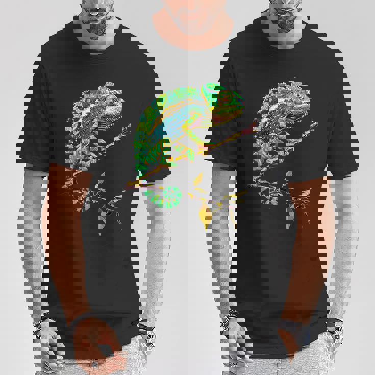 カメレオン トカゲ 爬虫類 カメレオン イグアナ トカゲ カメレオン Tシャツ 面白い贈り物