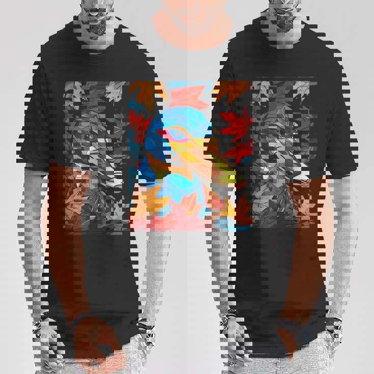 カモノハシ 動物 モチーフ イラスト カモノハシ Tシャツ 面白い贈り物