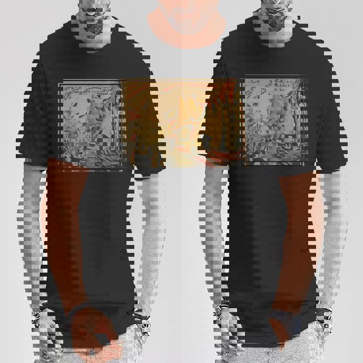 カリガリ博士の内閣ポスター1919 Tシャツ 面白い贈り物