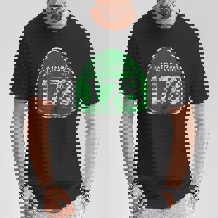 カリフォルニア州立大学ルート178 Tシャツ 面白い贈り物