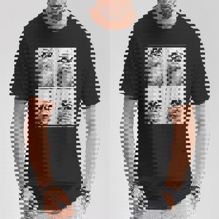 カワウソ サングラス Tシャツ 面白い贈り物