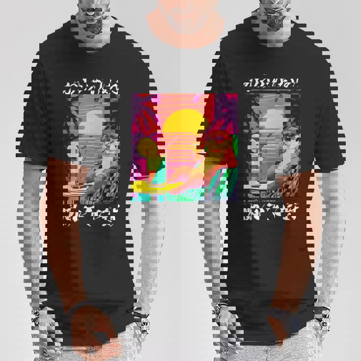 カワウソ 面白いtシャツ 面白い メンズ キッズ グッズ おもしろ 服 ネタ 動物 イラスト かわいい Tシャツ 面白い贈り物