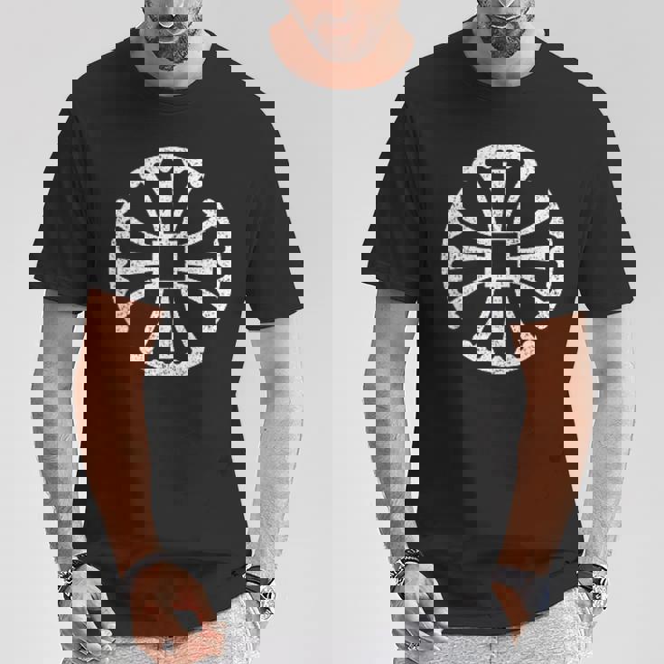 カンタベリークロスシンボル Tシャツ 面白い贈り物