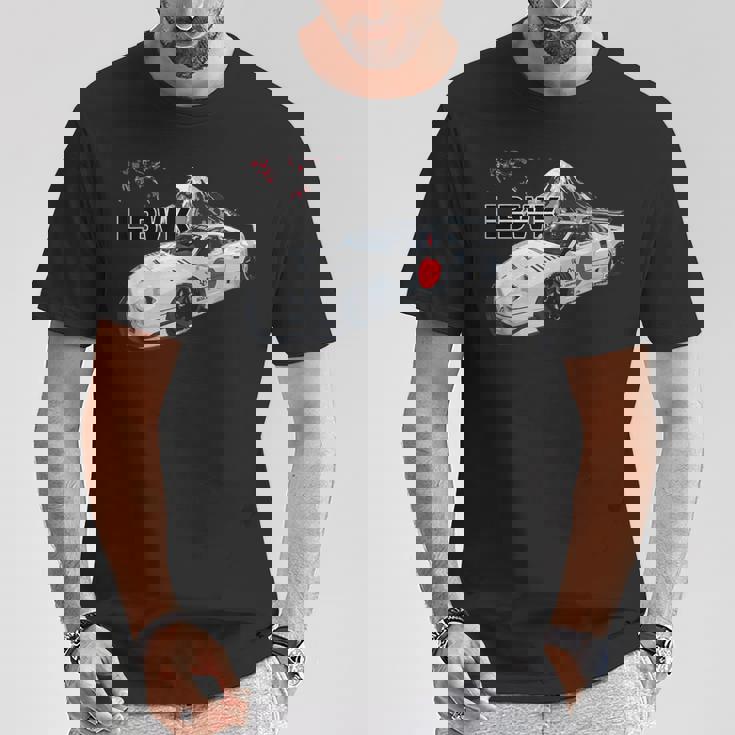 カーストリートドリフティングワイドボディスラミングjdmスー Tシャツ 面白い贈り物