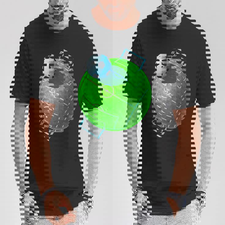 カーブ サッカーボール フィールドゴール サッカー選手 コーチ サッカーファン Tシャツ 面白い贈り物