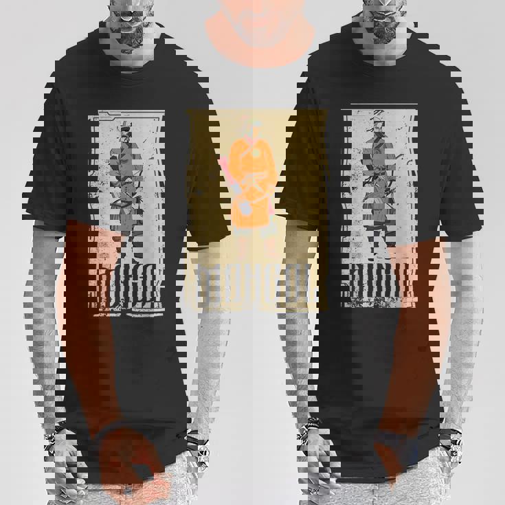 カーン・チンギス国家アジアモンゴル系征服戦士 Tシャツ 面白い贈り物