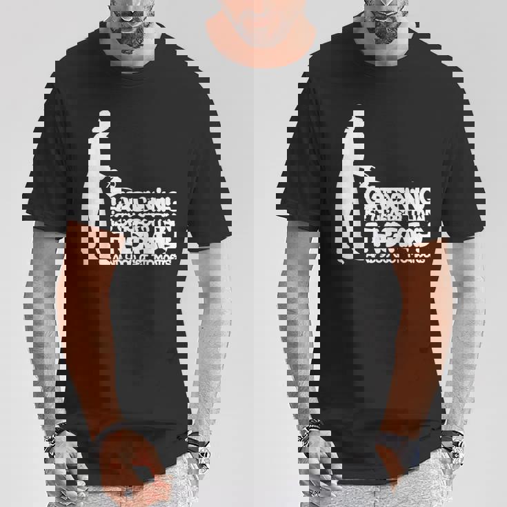 ガーデンセラピー ガーデンシェッド ガーデンテーブル ホビー Tシャツ 面白い贈り物