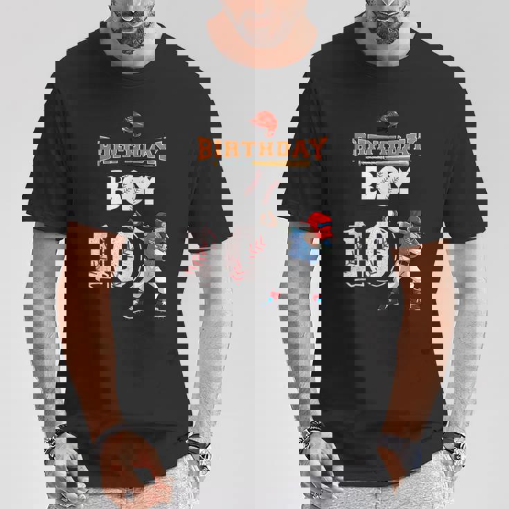 キッズ 10歳の誕生日 野球選手 ダビングボーイ 10歳 Tシャツ 面白い贈り物