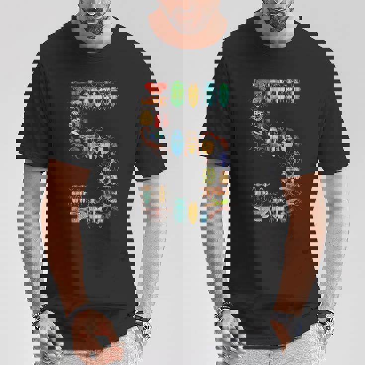 キッズ 5歳 誕生日 虫 虫 カブトムシ 男の子 女の子 5歳 Tシャツ 面白い贈り物