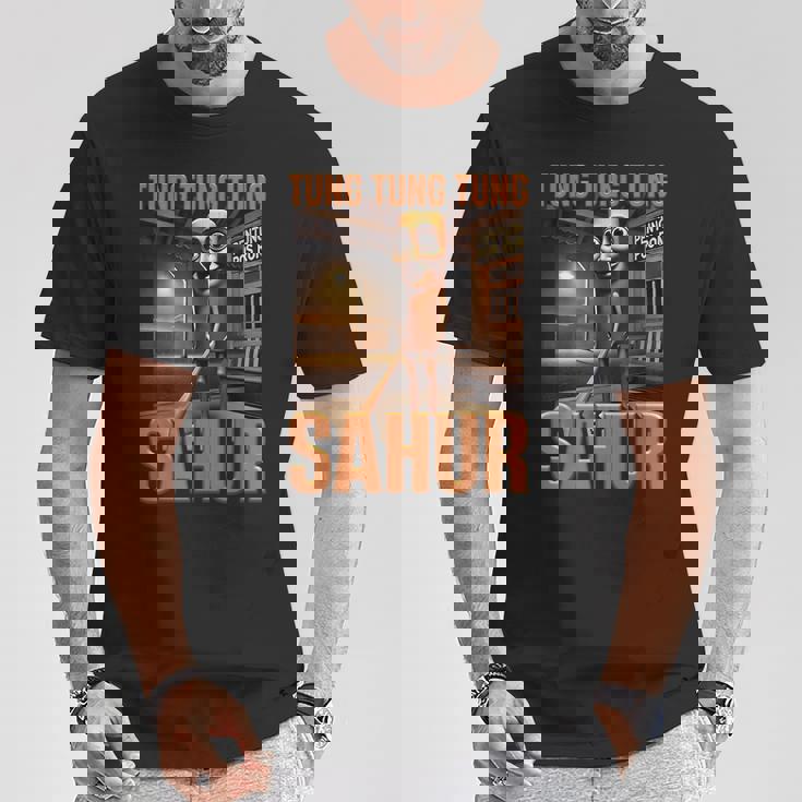 キッズ トレンド ミーム ブレイン イタリアン トゥング トゥン サフール Tシャツ 面白い贈り物