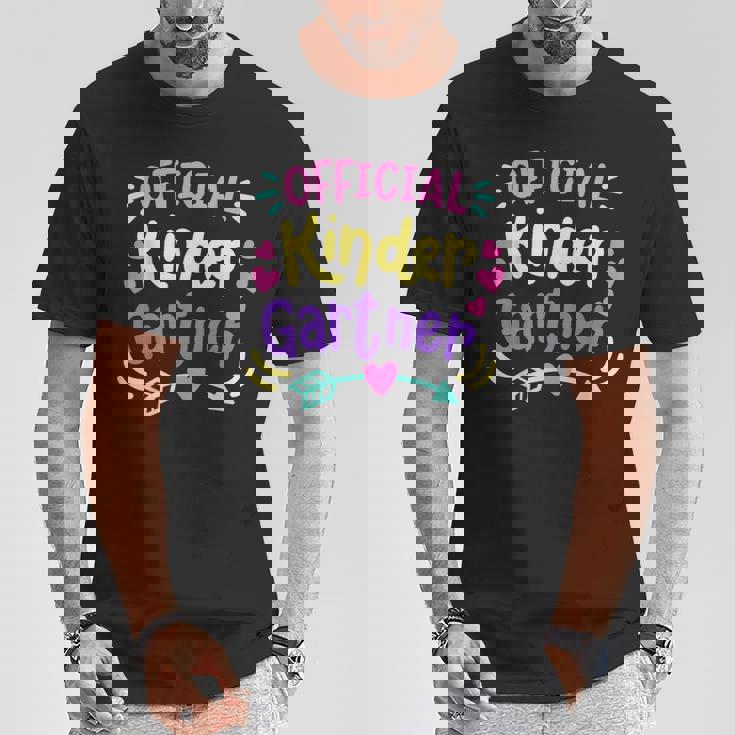 キッズ 公式 幼稚園 レトロ 入園初日 Tシャツ 面白い贈り物