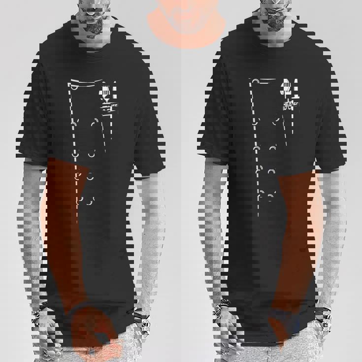 キッチン用品 デザイン ヘッドシェフ 料理服 Tシャツ 面白い贈り物