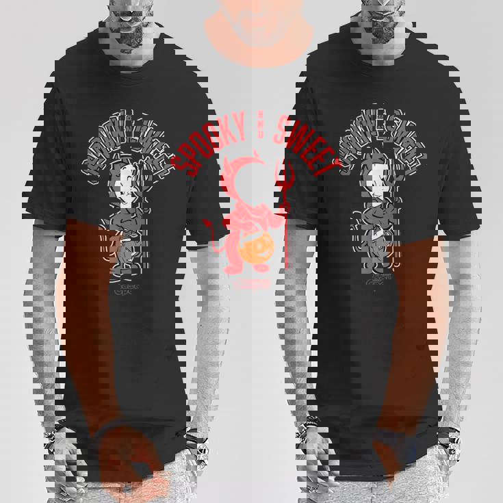 キャスパー・ザ・フレンドリー・ゴースト ハロウィン 不気味で甘い Tシャツ 面白い贈り物