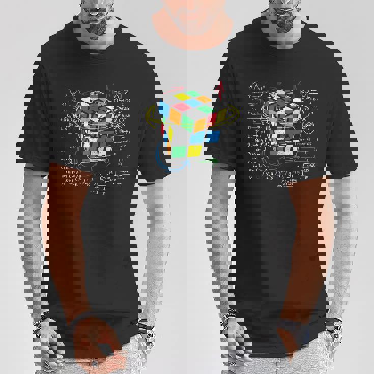キューブマジック 数学方程式 Tシャツ 面白い贈り物