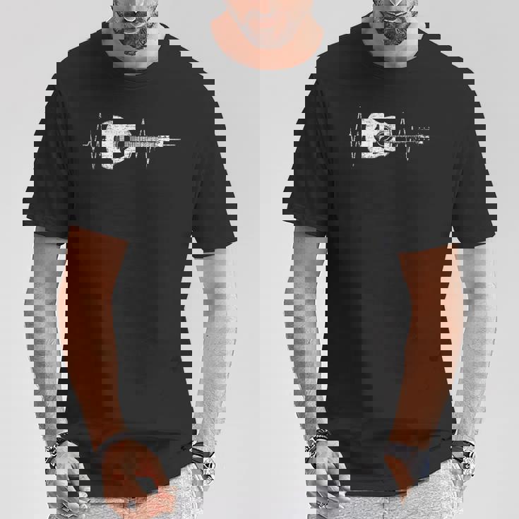 ギターハートビートギフト Tシャツ 面白い贈り物