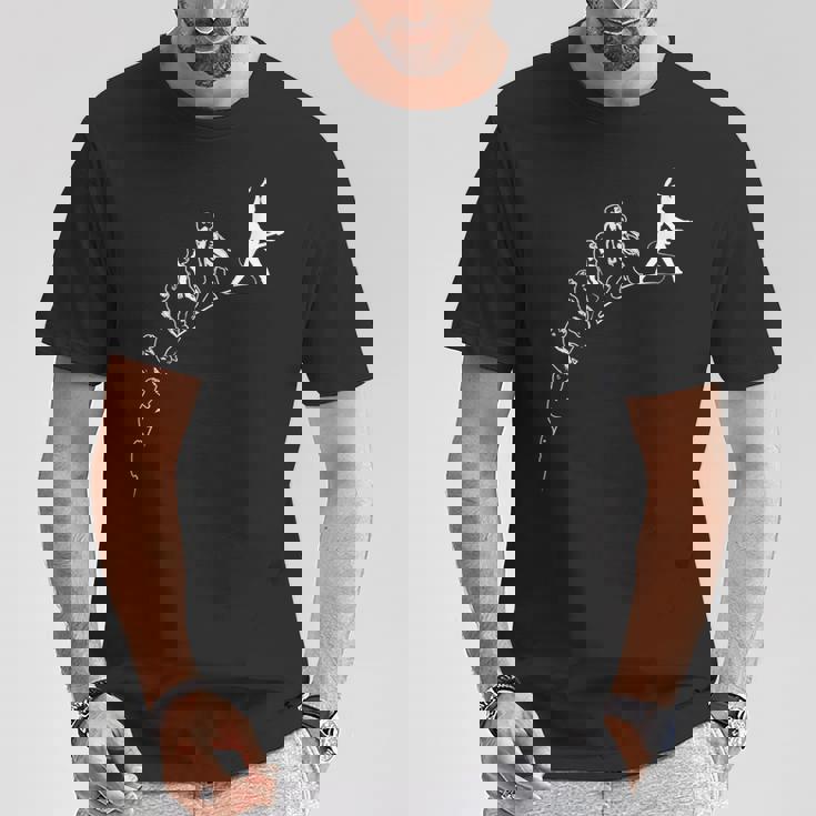 ギタープレイヤーの進化 面白いギタリストのミュージシャン Tシャツ 面白い贈り物