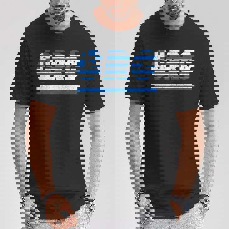 ギリシャのデザイン。フラグ付きのギリシャの衣装 Grc Tシャツ 面白い贈り物