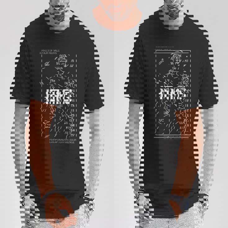 ギリシャ神話 エルメス 神々のメッセンジャー Tシャツ 面白い贈り物