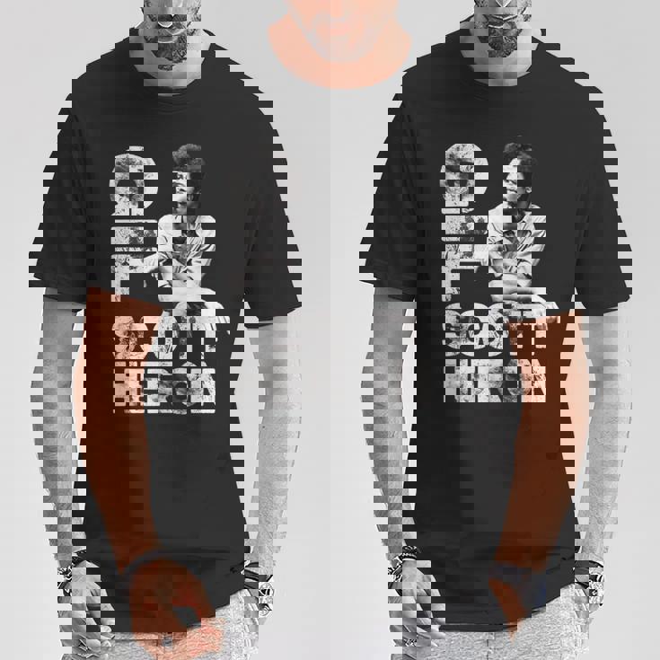 ギルスコットヘロン_003 Tシャツ 面白い贈り物