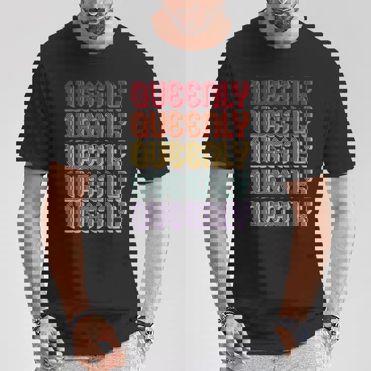 クィーンリー Tシャツ 面白い贈り物