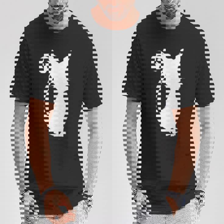 クイズrpg 魔法使いと黒猫のウィズ Tシャツ 面白い贈り物