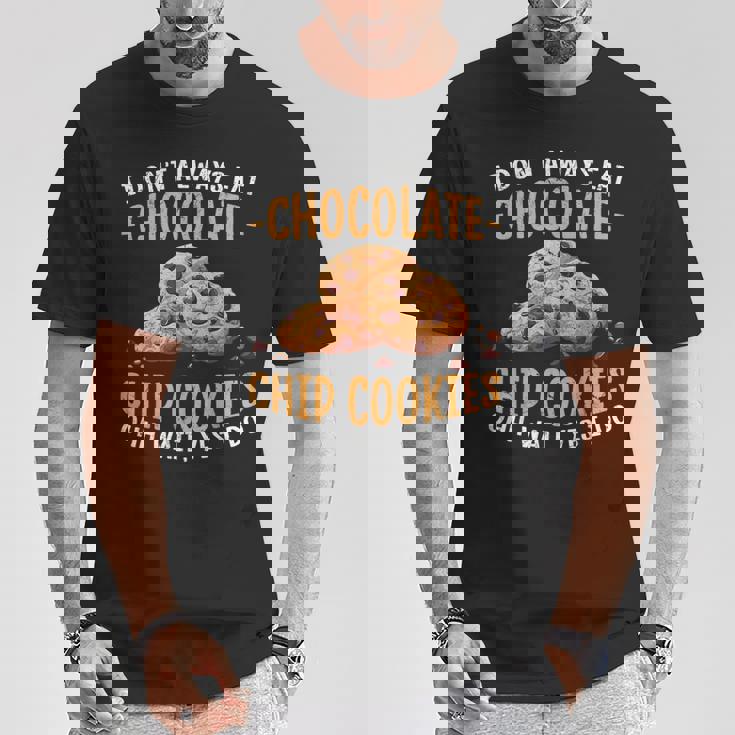 クッキーデザイン 面白いチョコレートチップクッキー Tシャツ 面白い贈り物