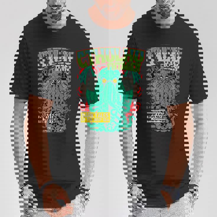 クトゥルフ ダークテイルズ オブ ザ ディープシー アイドル Tシャツ 面白い贈り物