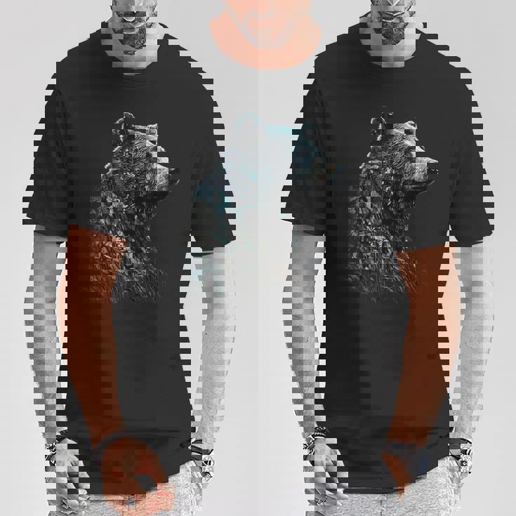 クマ、動物好き、動物クマ Tシャツ 面白い贈り物