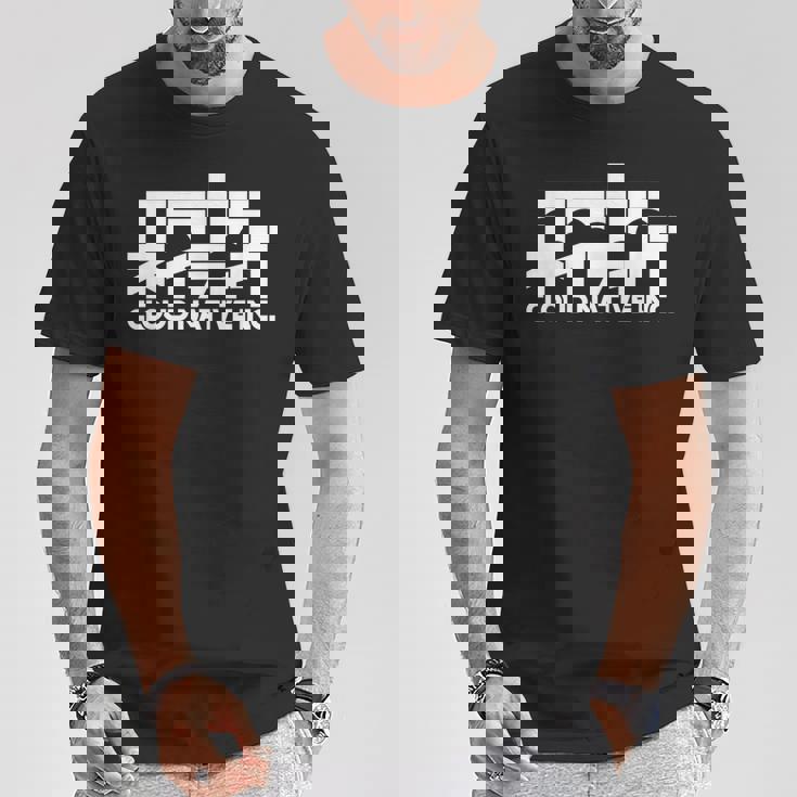 クラウドネイティブ公式 スタンダード ロゴ ホワイト Tシャツ 面白い贈り物