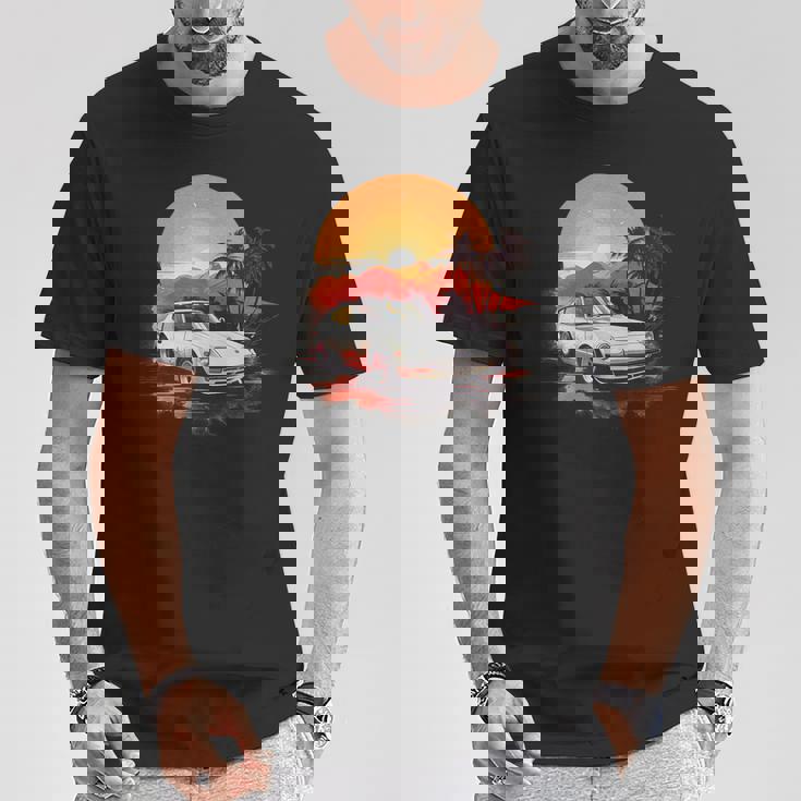 クラシック 240Z スポーツカー Tシャツ 面白い贈り物