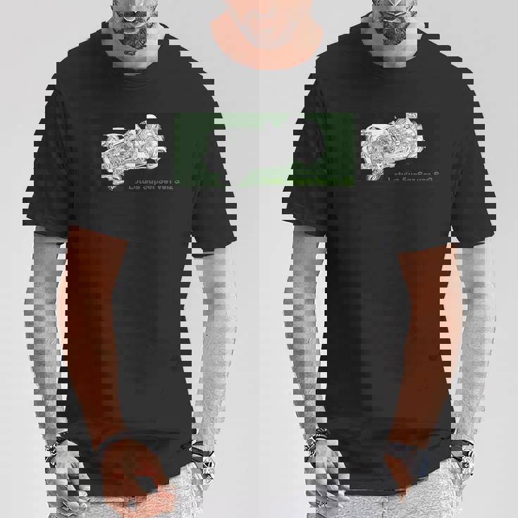 クラシック スーパーセブン2 コスワーススポーツカー コリンチャップマン Tシャツ 面白い贈り物