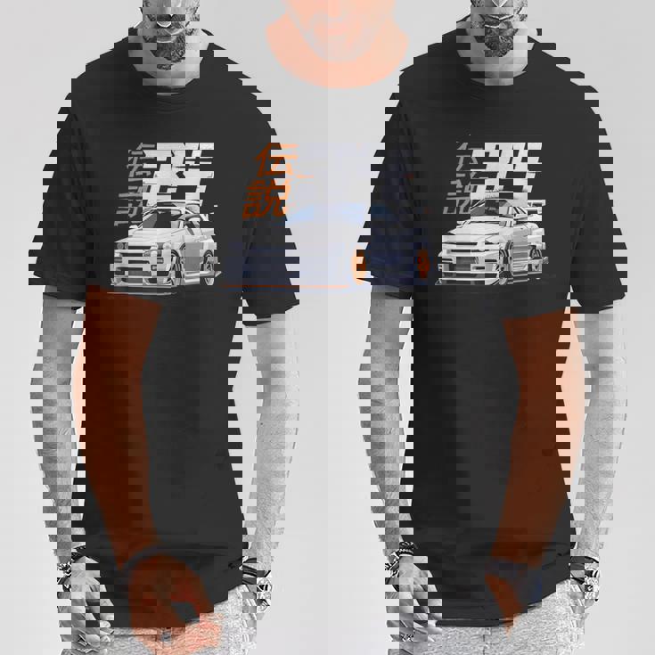 クラシック ホワイト レジェンダリー R34 リバティウォーク Jdm スカイライン Tシャツ 面白い贈り物