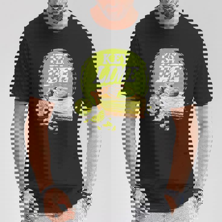 クラシックなデザート愛好家のための素晴らしいキーライムパイ。 Tシャツ 面白い贈り物