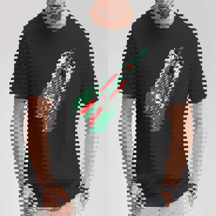 クラシックラリーカーヴィンテージカーレーシングとモータースポーツリバリー Tシャツ 面白い贈り物