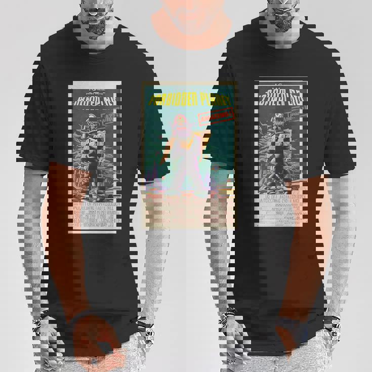 クラシックヴィンテージホラーレトロムービーポスターコレクターズtシャツ Tシャツ 面白い贈り物