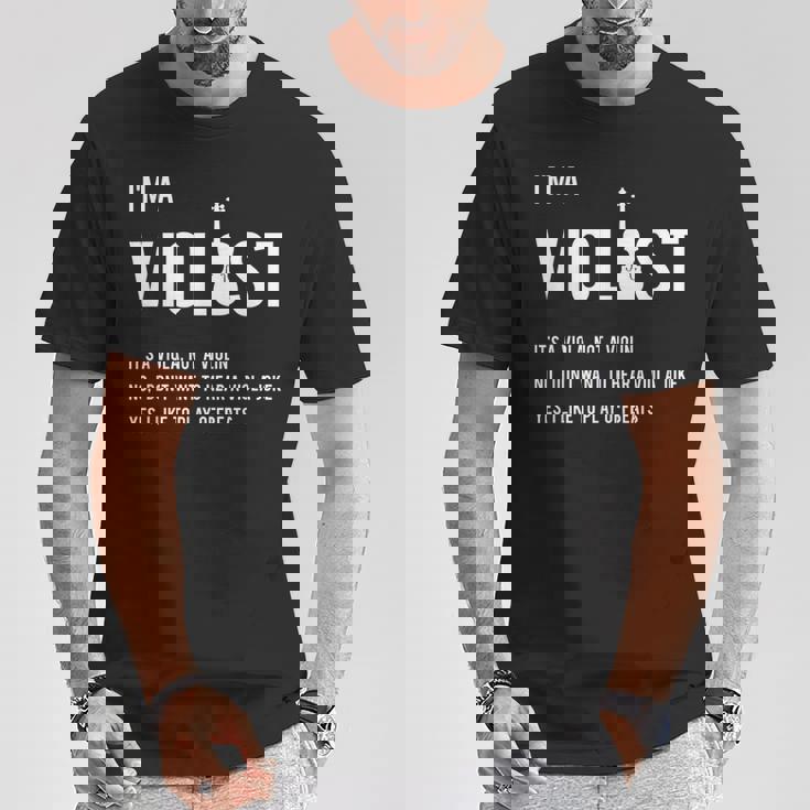 クラシック音楽 音楽好き ヴィオラ好き おもしろ ヴィオラ奏者 ヴィオラ ジョーク ビオラ Tシャツ 面白い贈り物