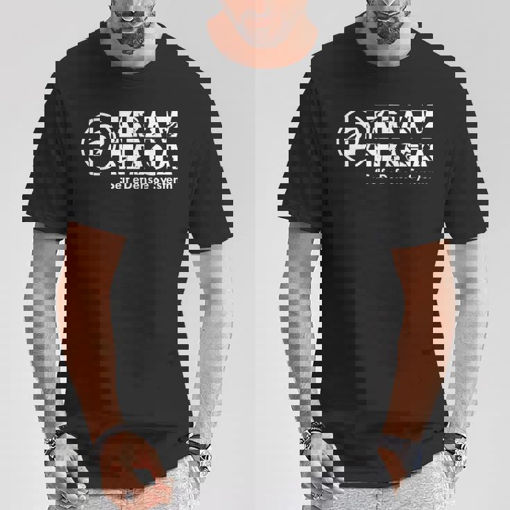 クラヴマガ 格闘技 護身 Tシャツ 面白い贈り物