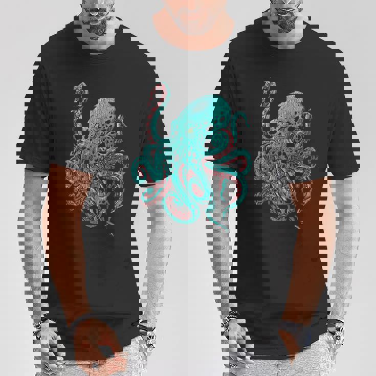 クラーケン タコ Tシャツ 面白い贈り物