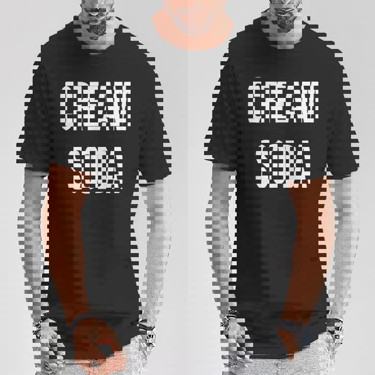 クリームソーダ Tシャツ 面白い贈り物