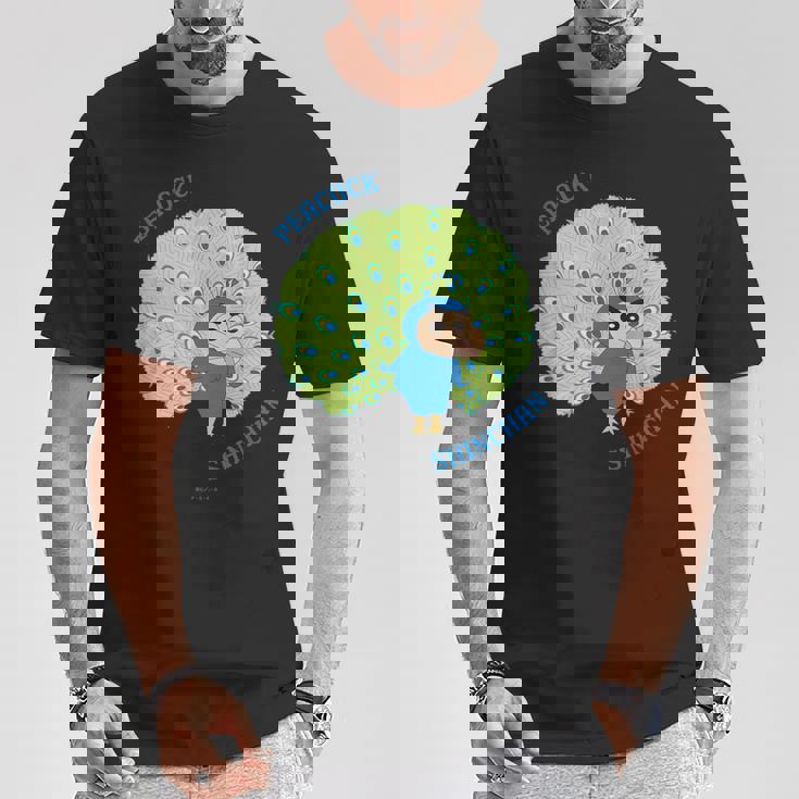 クレヨンしんちゃん クジャクしんちゃん Tシャツ 面白い贈り物