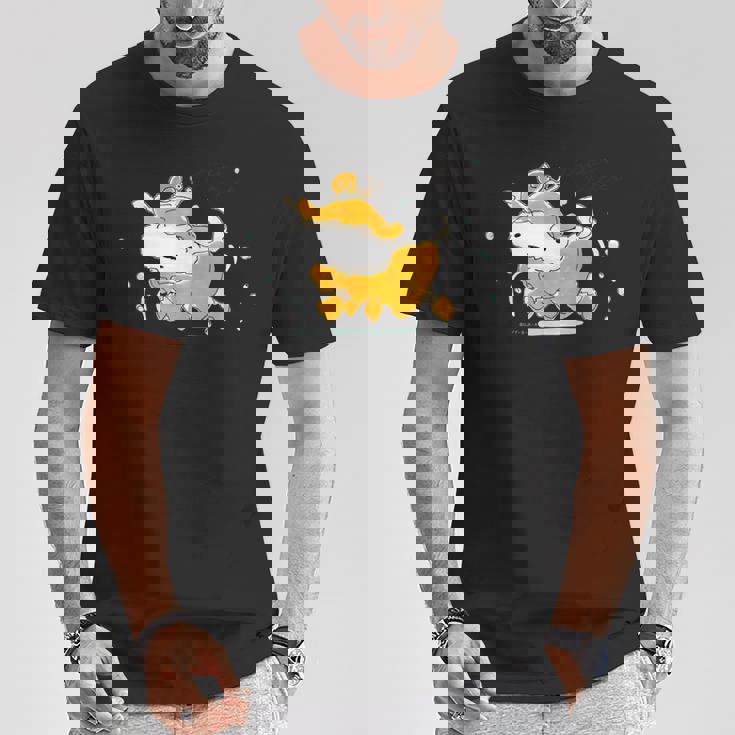 クレヨンしんちゃん シロ 雨降りおさんぽ Tシャツ 面白い贈り物