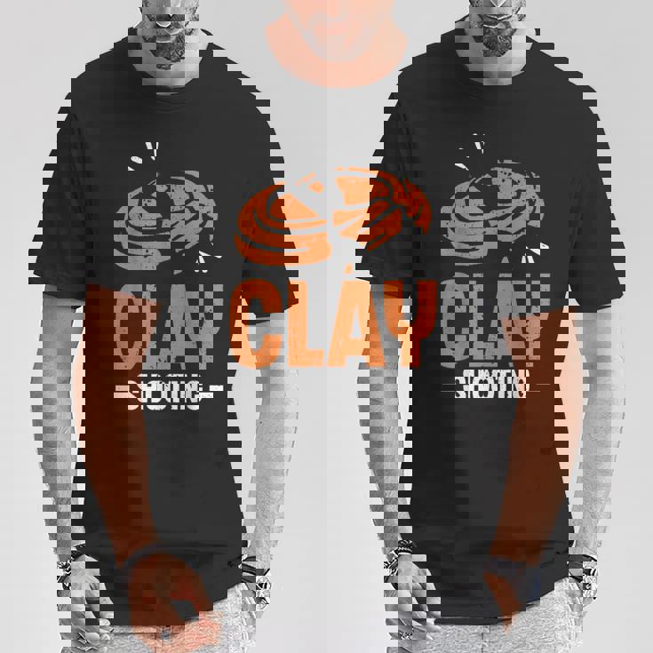 クレー射撃 トラップ からのプル ピジョン ショットガン クレー射撃 Tシャツ 面白い贈り物