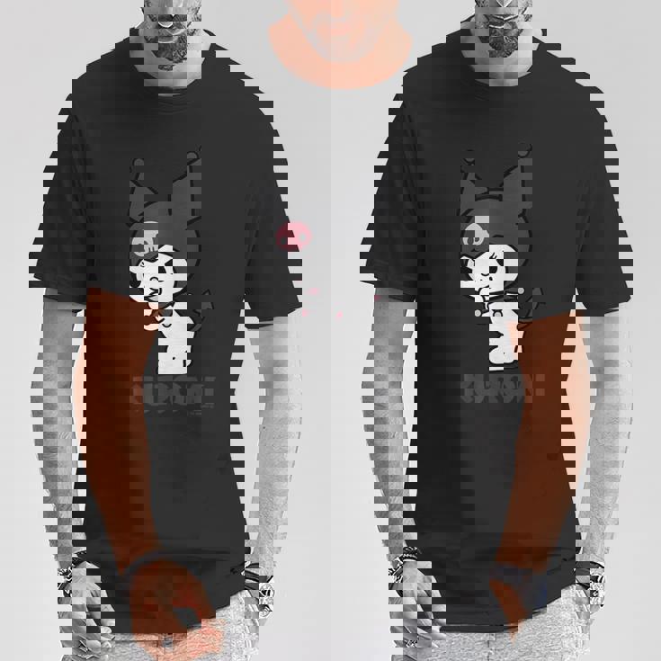 クロミ Usデザイン ふりむき Tシャツ 面白い贈り物