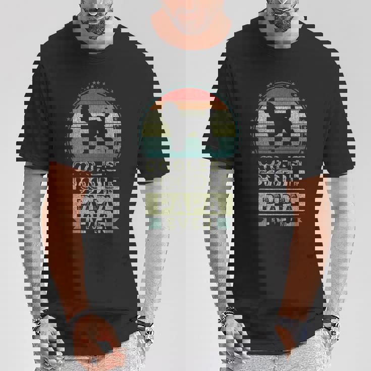 クールなプードル・パパ、父の日 Tシャツ 面白い贈り物