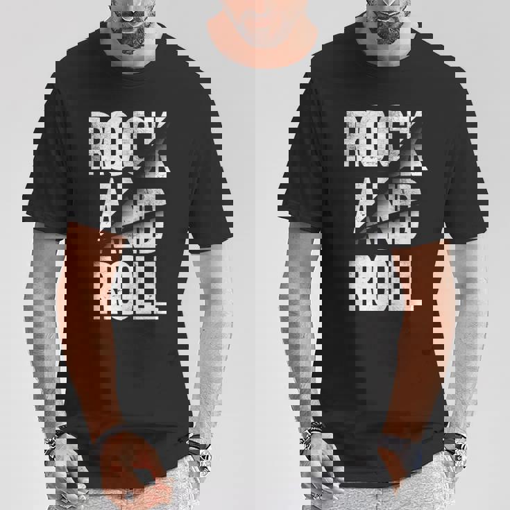 クールヴィンテージロックンロールtシャツ ブラック ミュージックロックンロール Tシャツ 面白い贈り物