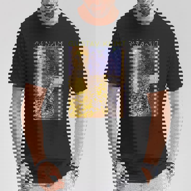 グスタフ・クリムト パラス・アテネ アーティスト向け 長袖tシャツ Tシャツ 面白い贈り物