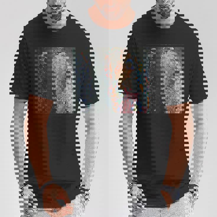 グスタフ・クリムトによる死と生1916 Tシャツ 面白い贈り物