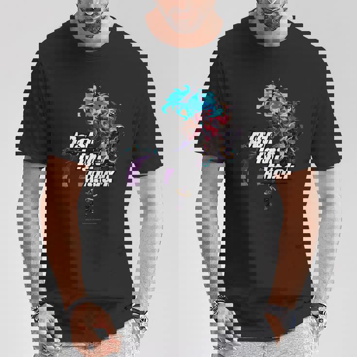 グランブルーファンタジーヴァーサス -ライジング- Dash Light Attack ヴェルサシア Tシャツ 面白い贈り物